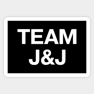 Vaccine pride: TEAM J&J - fully vaxxed! Magnet